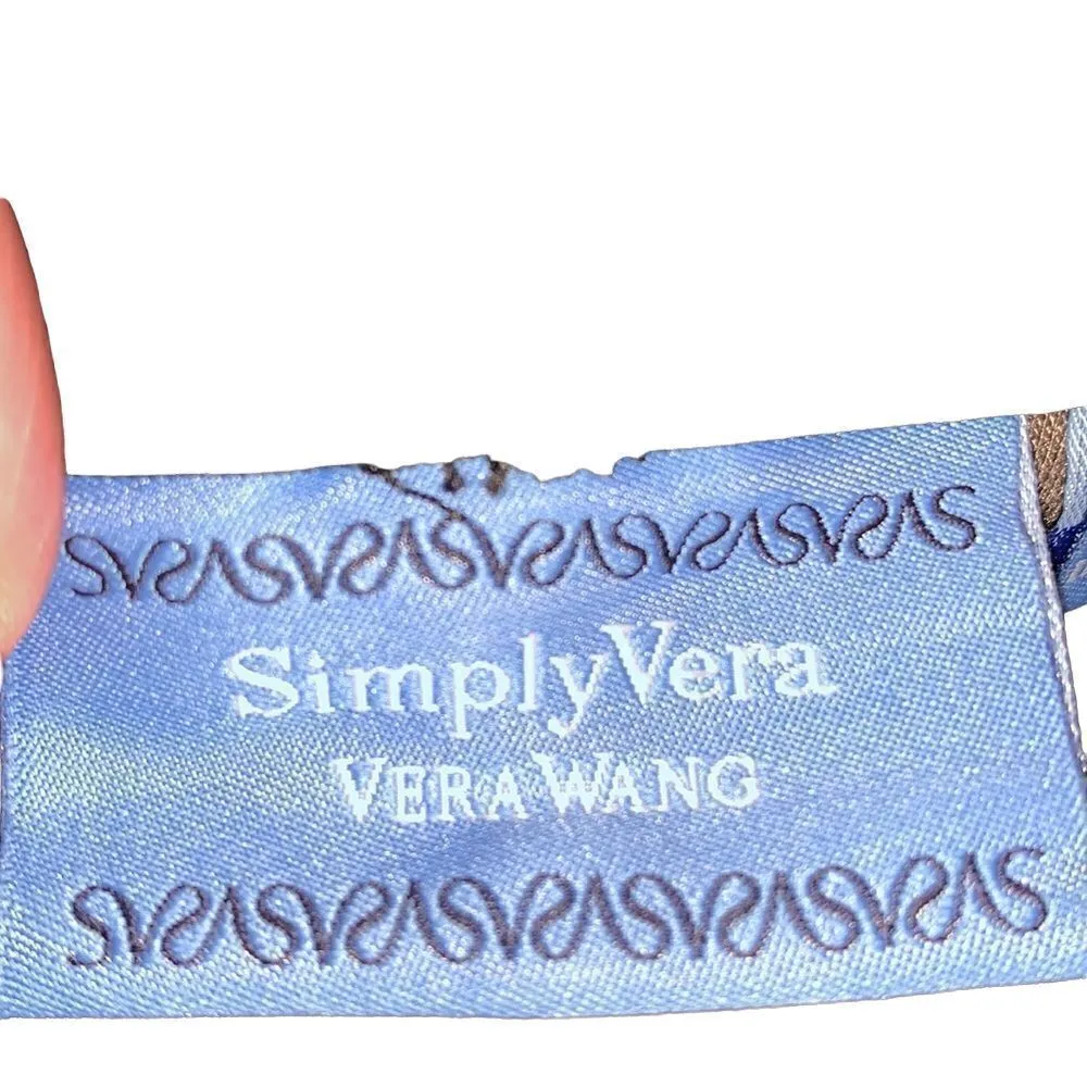 SIMPLY‎ VERA brown asymmetrical a-line skirt XS - Image 5