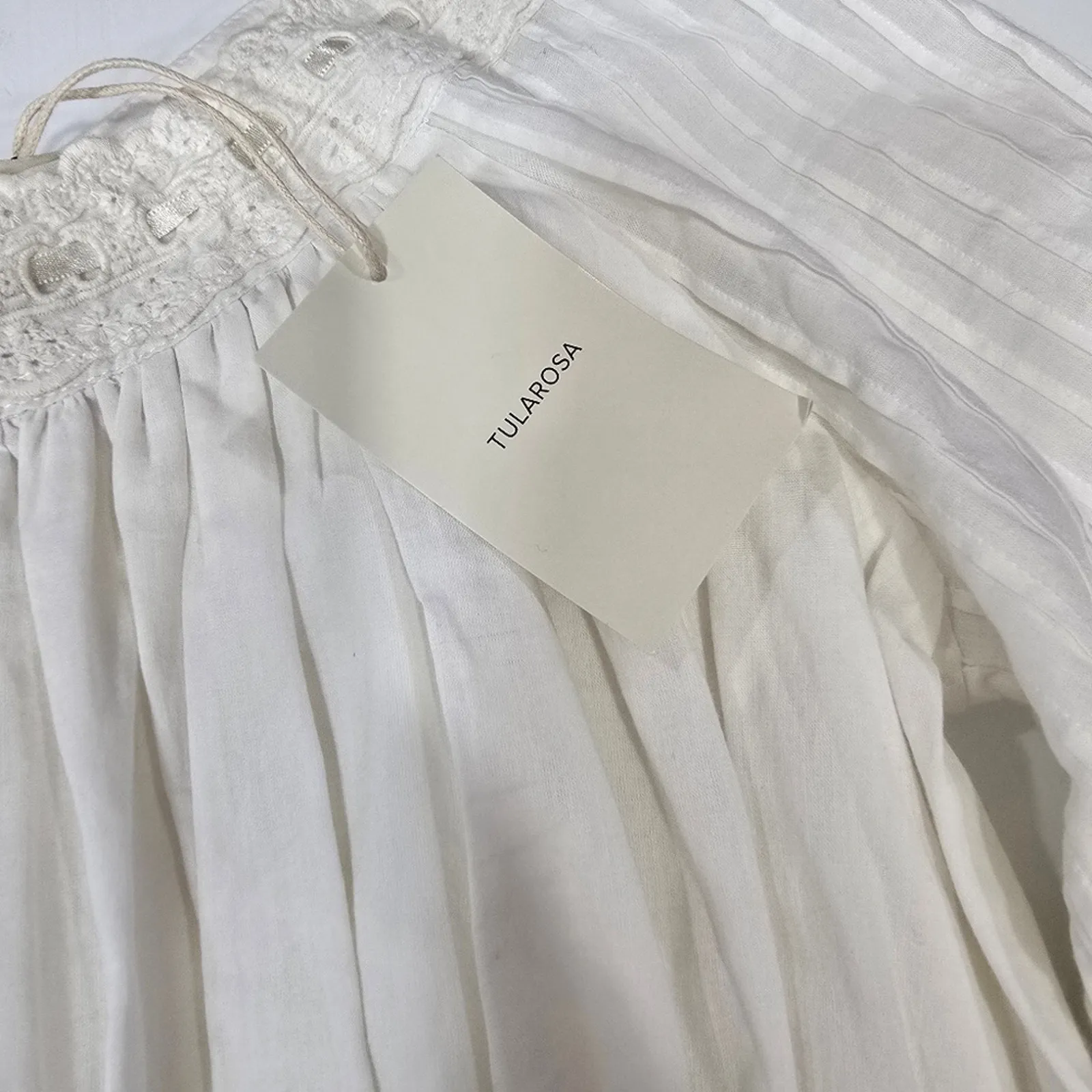 Tularosa Andrea Dress in White Medium - Image 7