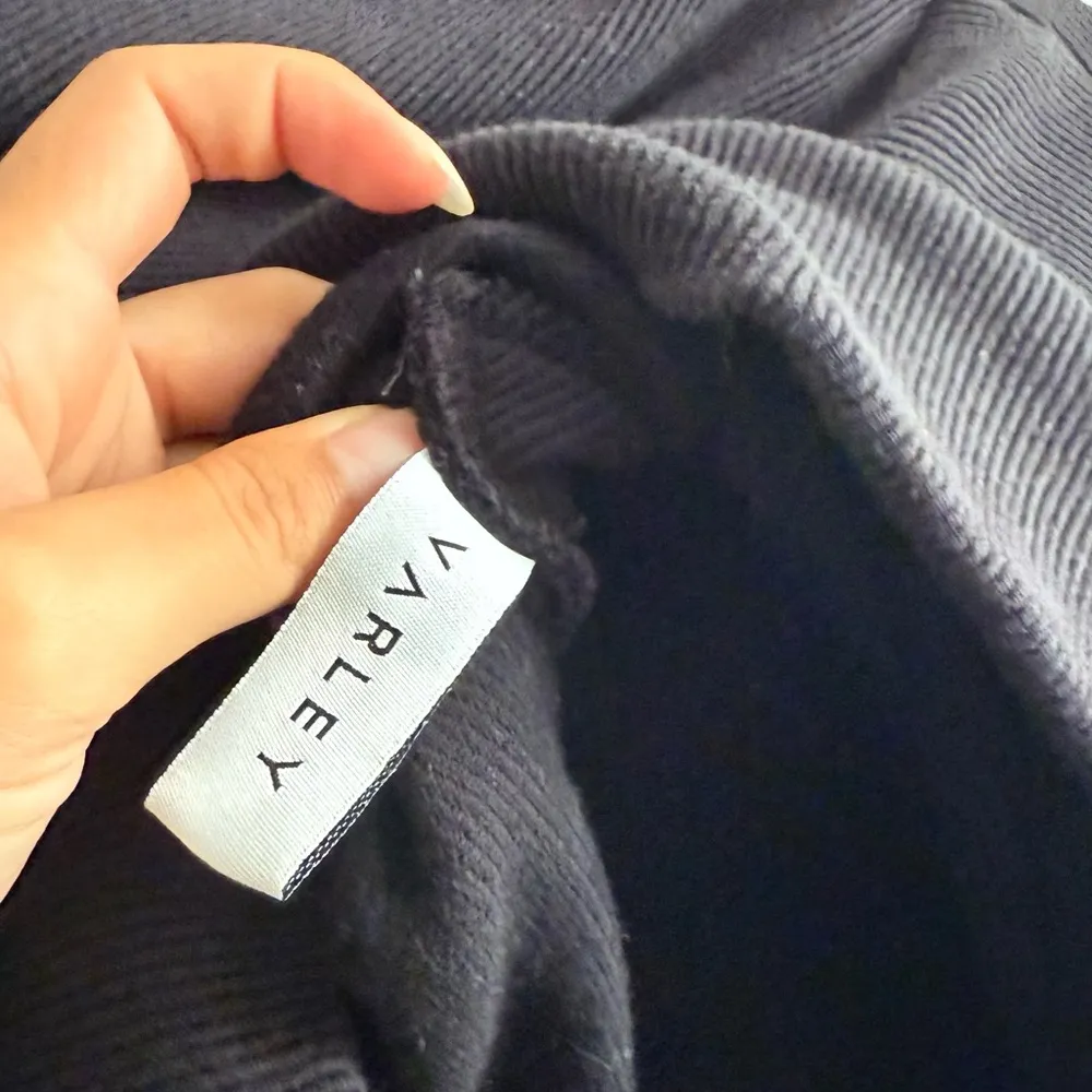 Varley Black Ribbed Turtleneck Sweater with Cowl Neck - Image 7