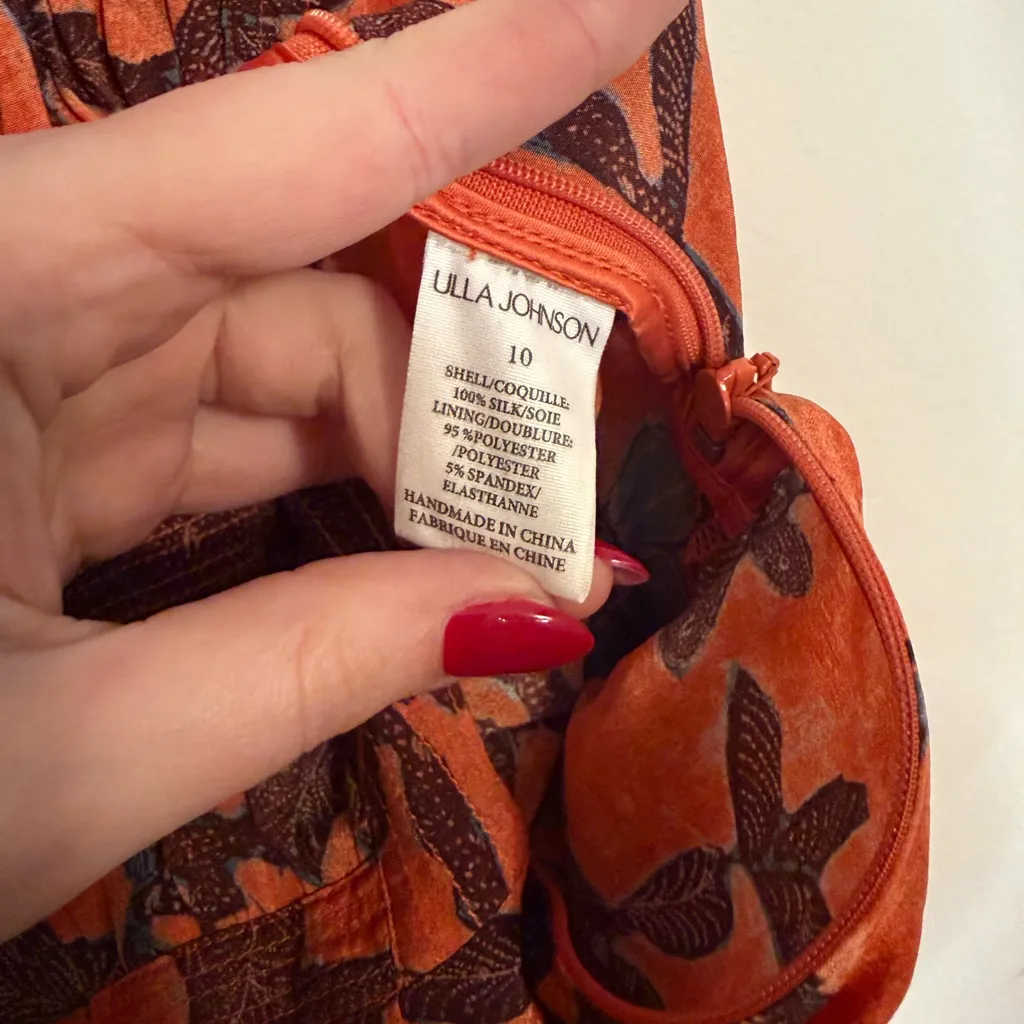 Ulla Johnson Josephina Jumpsuit in Amaryllis - Image 11