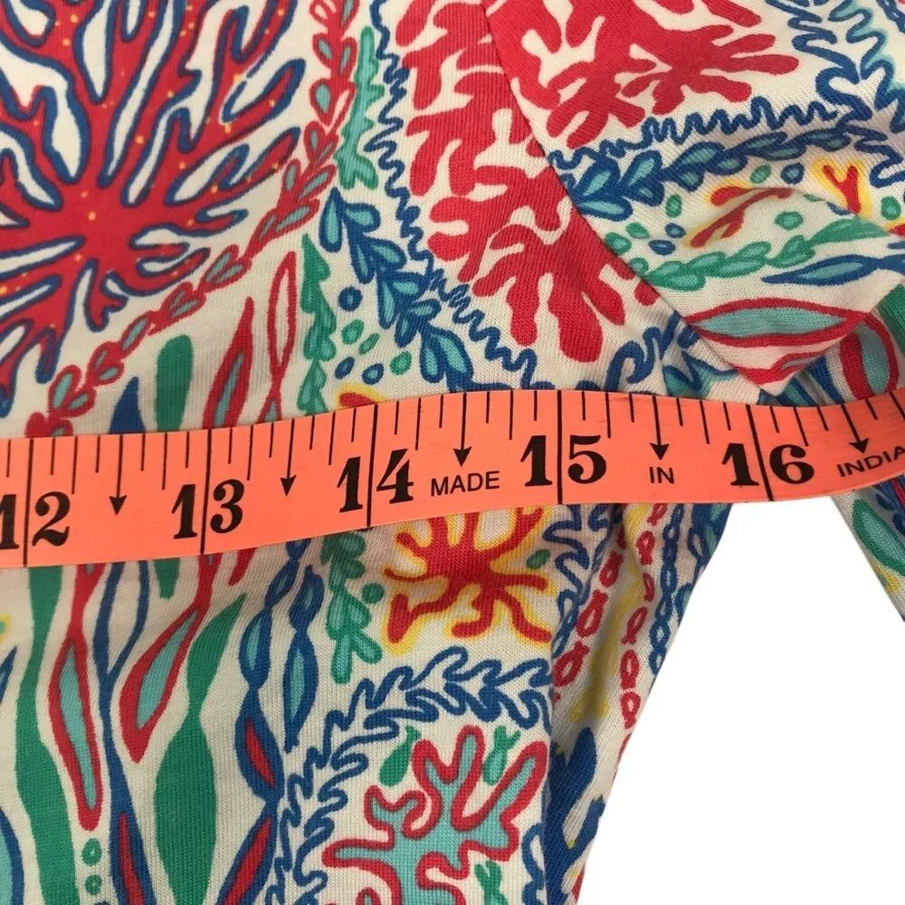 LILLY PULITZER Let Minnow Christie Knit Mini Dress S Timeless Resort Festival - Image 9