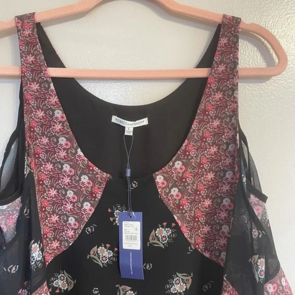 Rebecca Minkoff Cold Shoulder Floral Top - Image 13