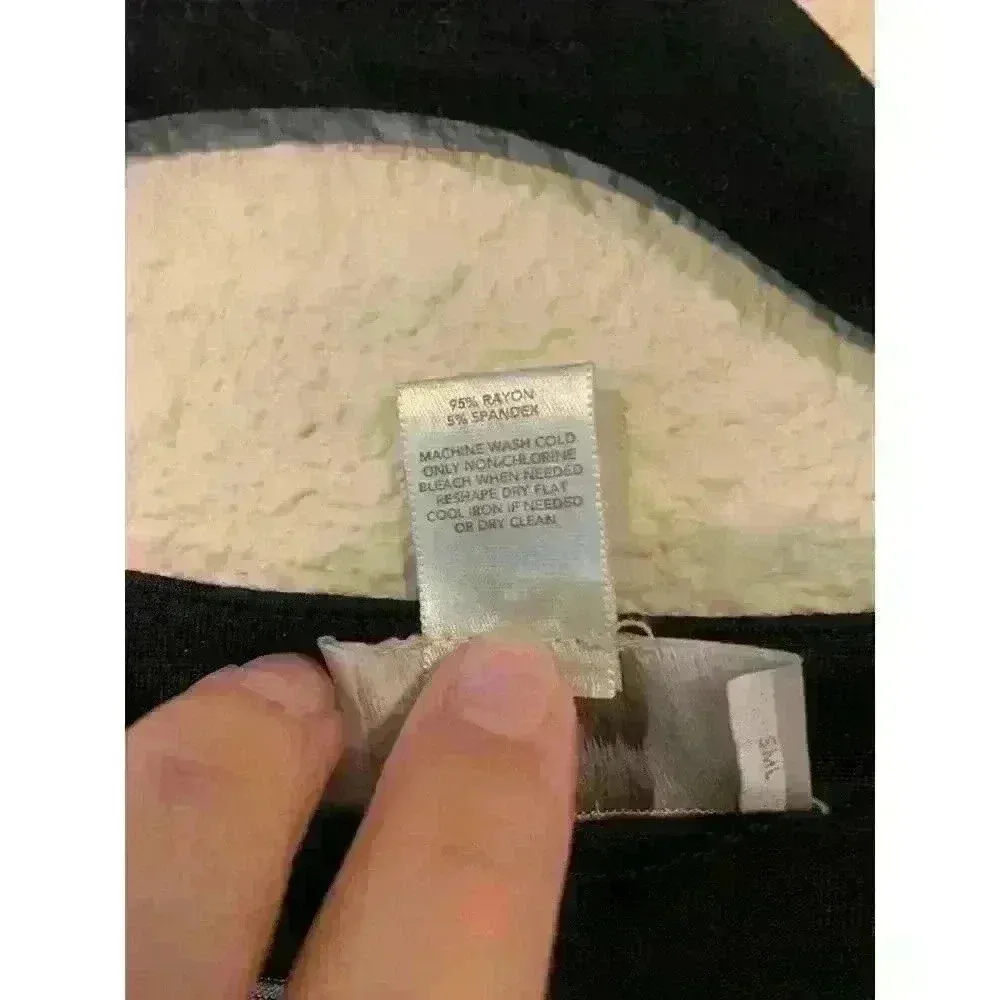 Loft Striped Dress sz L t shirt dress teacher casual comfy fall winter preppy - Image 4