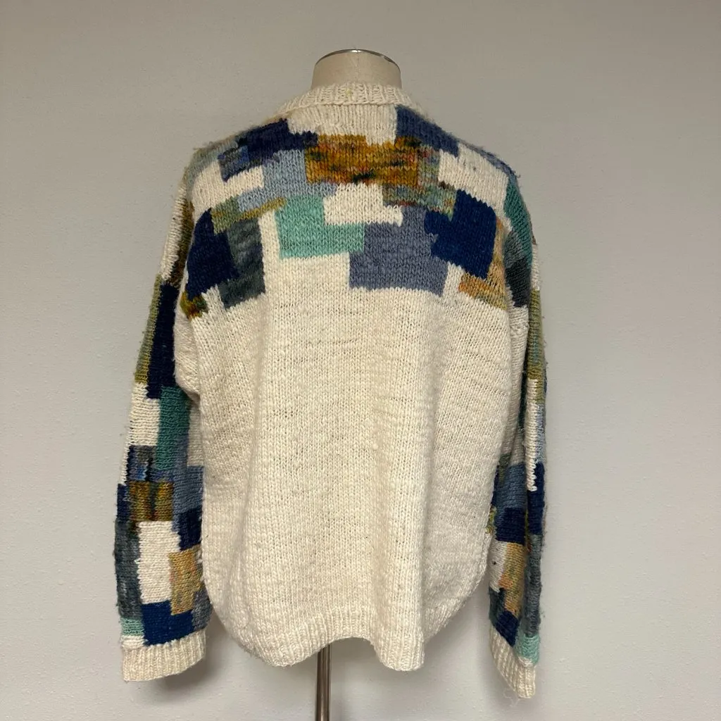 Handmade Sweater Size L - Image 2