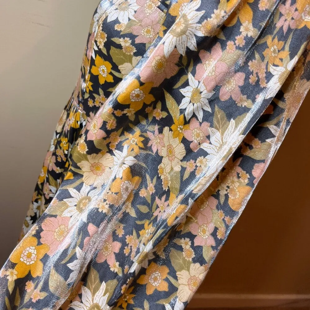 Talulah Floral S Babydoll Dress Silky Boho Style Fairy Core y2k 90’s feminine - Image 9