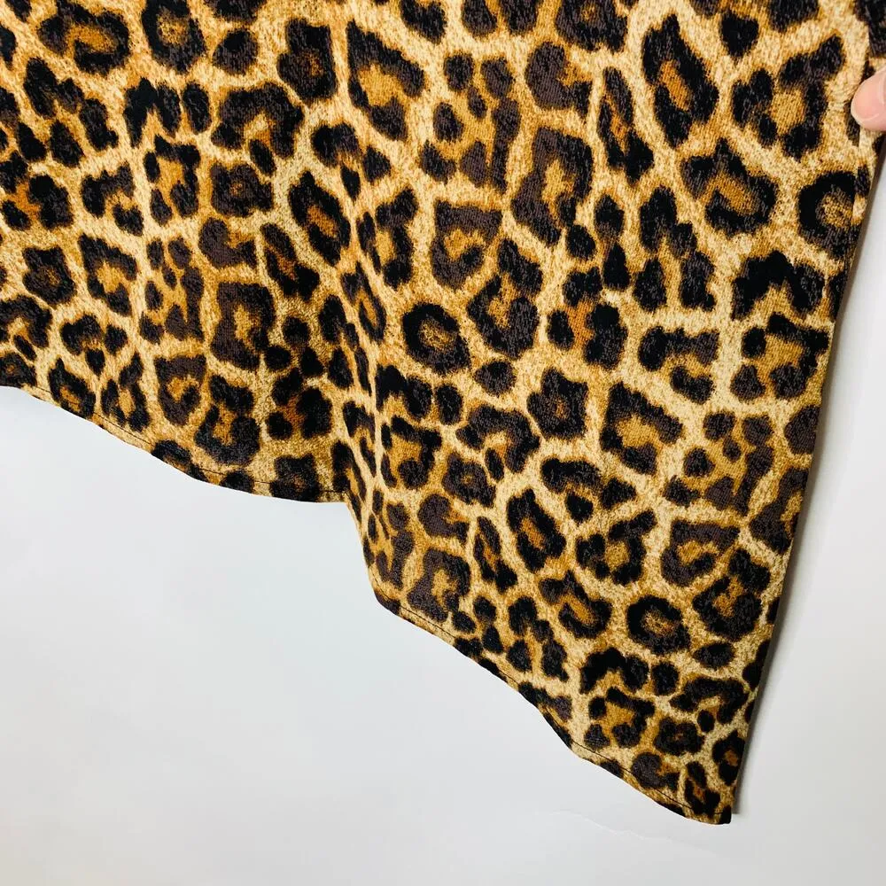 Michael Michael Kors Cheetah Leopard Print Sleeveless Swing Top NWT Sz Small - Image 3