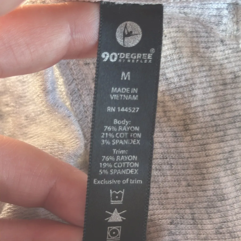 90 Degree by Reflex Open Front Dolman Sleeve Cardigan Size M - Image 10