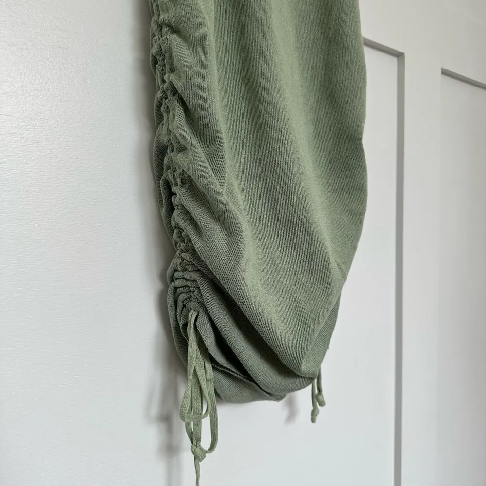 Princess Polly Lioness Military Minds Mini Dress Sage Green - Image 12