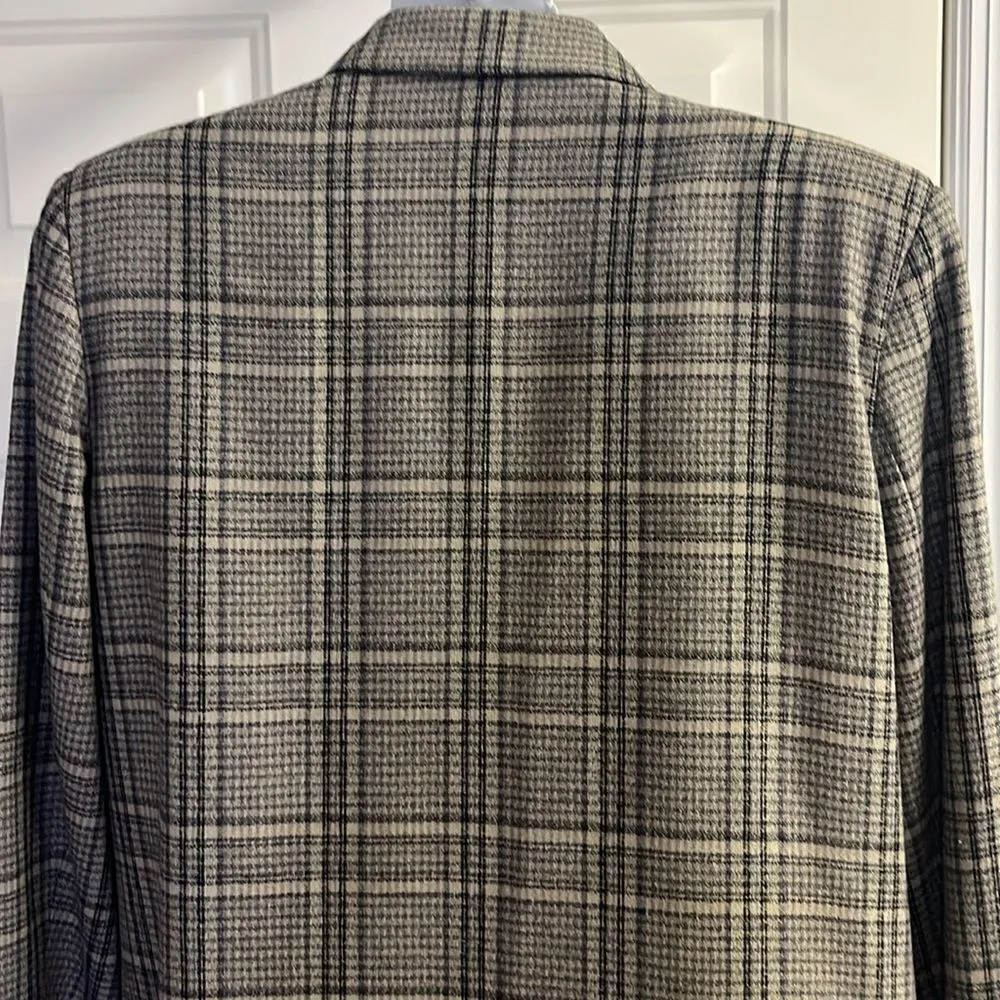 Alfred Dunner Women’s Wool Single Breasted Lined Blazer w/ Shoulder Pads-Size 12 - Image 8