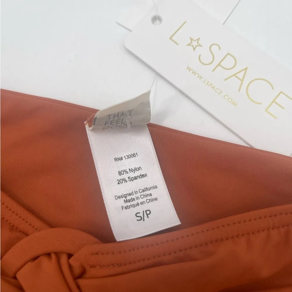 L*SPACE Bikini Bottom Lana Size Small NWT Twist High Waisted Beach Resort NWT - Image 7