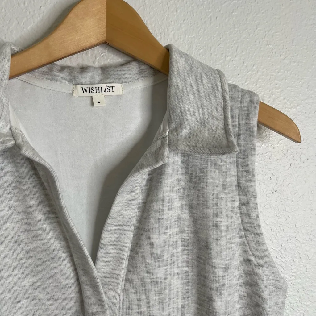 Wishlist Lounge Romper Gray Size Large - Image 3