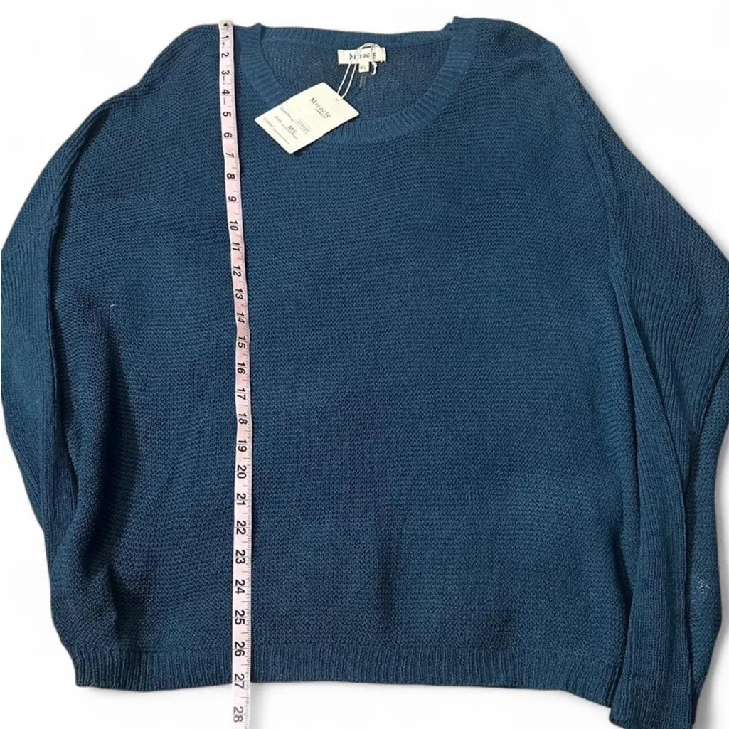 Lightweight ‎ Relaxed Fit Sweater Blue Size undefined - Image 8