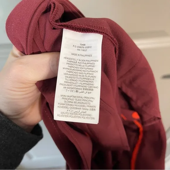 Boden Maroon‎ Hampstead Tie-Waist Crop Pants - Image 5