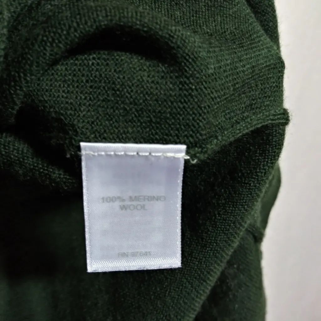 J. Jill Elegant Dark Green V - Image 5