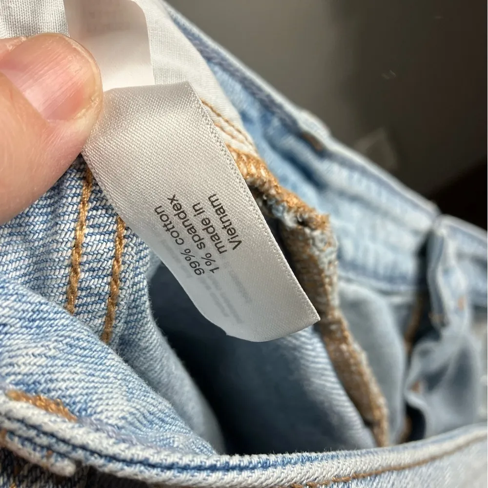 Lane Bryant mid rise‎ boyfriend Bermuda jean shorts size 28 - Image 8