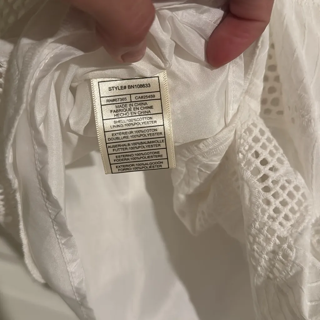 Steve Madden  White Sierra Dress Size 2‎ - Image 7