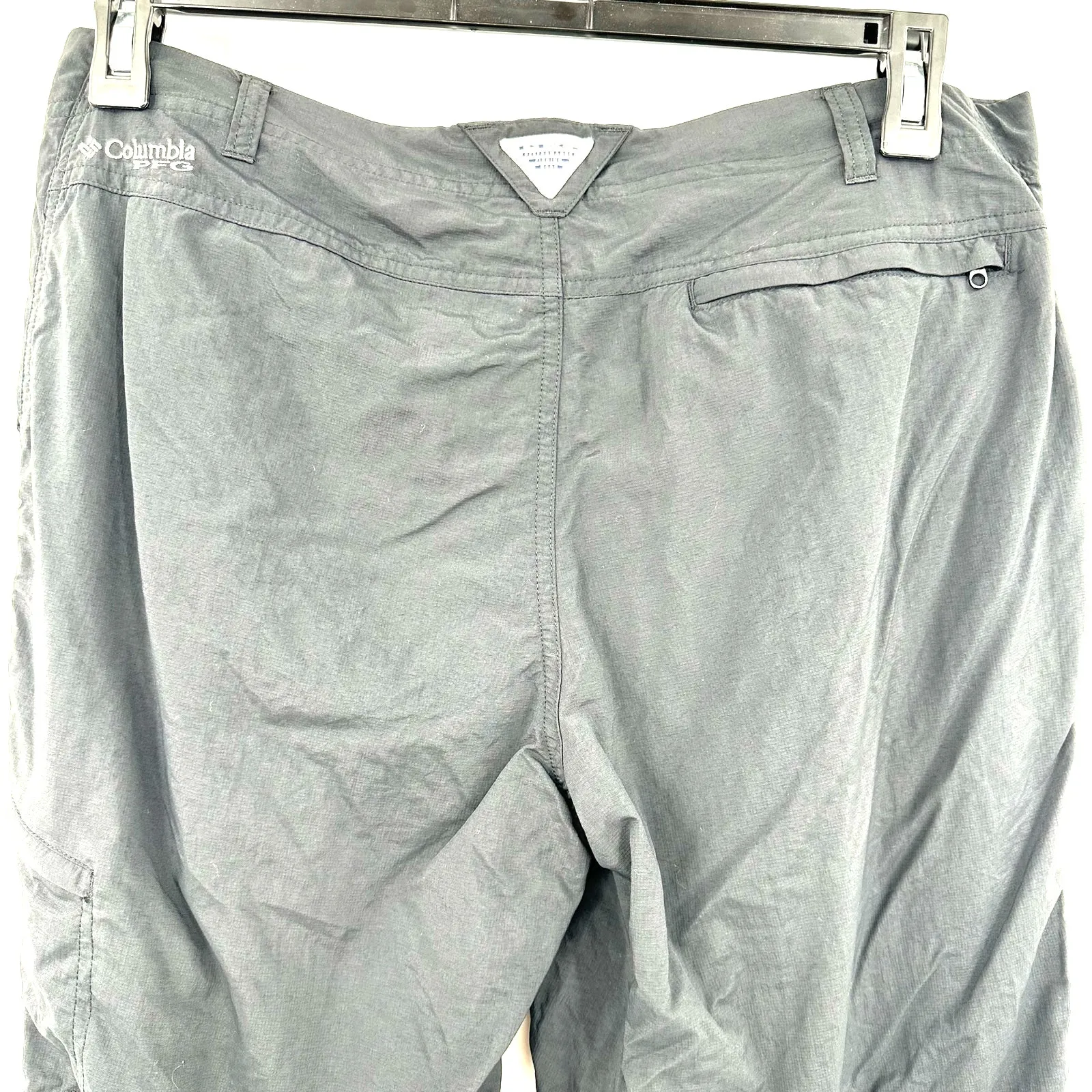 Columbia Size 14‎ Pants Black Cargo Adjustable Length Omni Shade Outdoors Hiking - Image 7