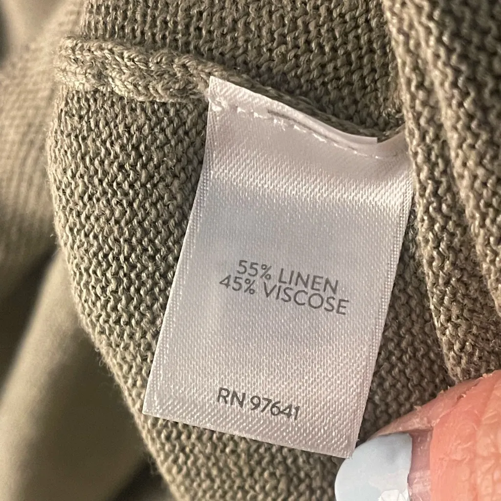 J. Jill NWT Women’s Sage Green Button - Image 8