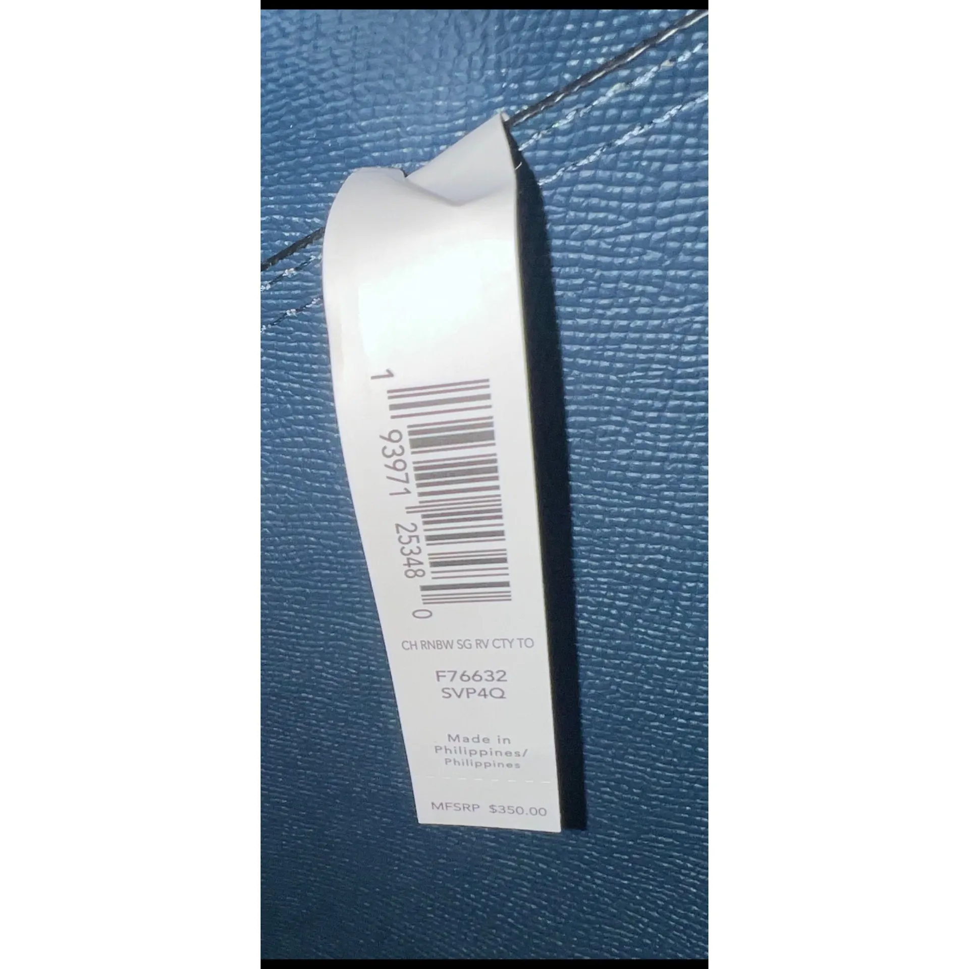 🔥🎁NWT! Coach Rainbow Sig Reversible Tote Handbag F76632 Msrp:$350.00 - Image 11