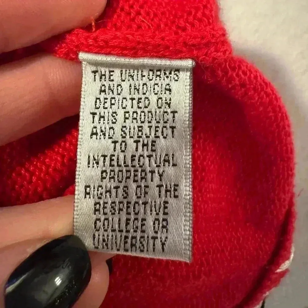 Women’s Red Oklahoma Sooners Vintage Cardigan - Image 4