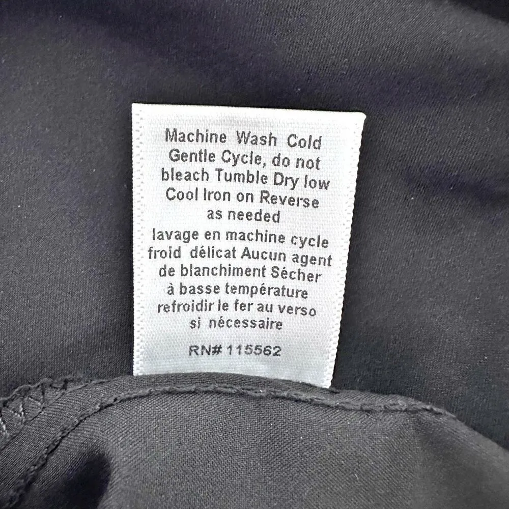 LIKELY | LBD Little Black Dress Ruffle Wide Long Sleeve Lace Overlay | Size 6 - Image 11