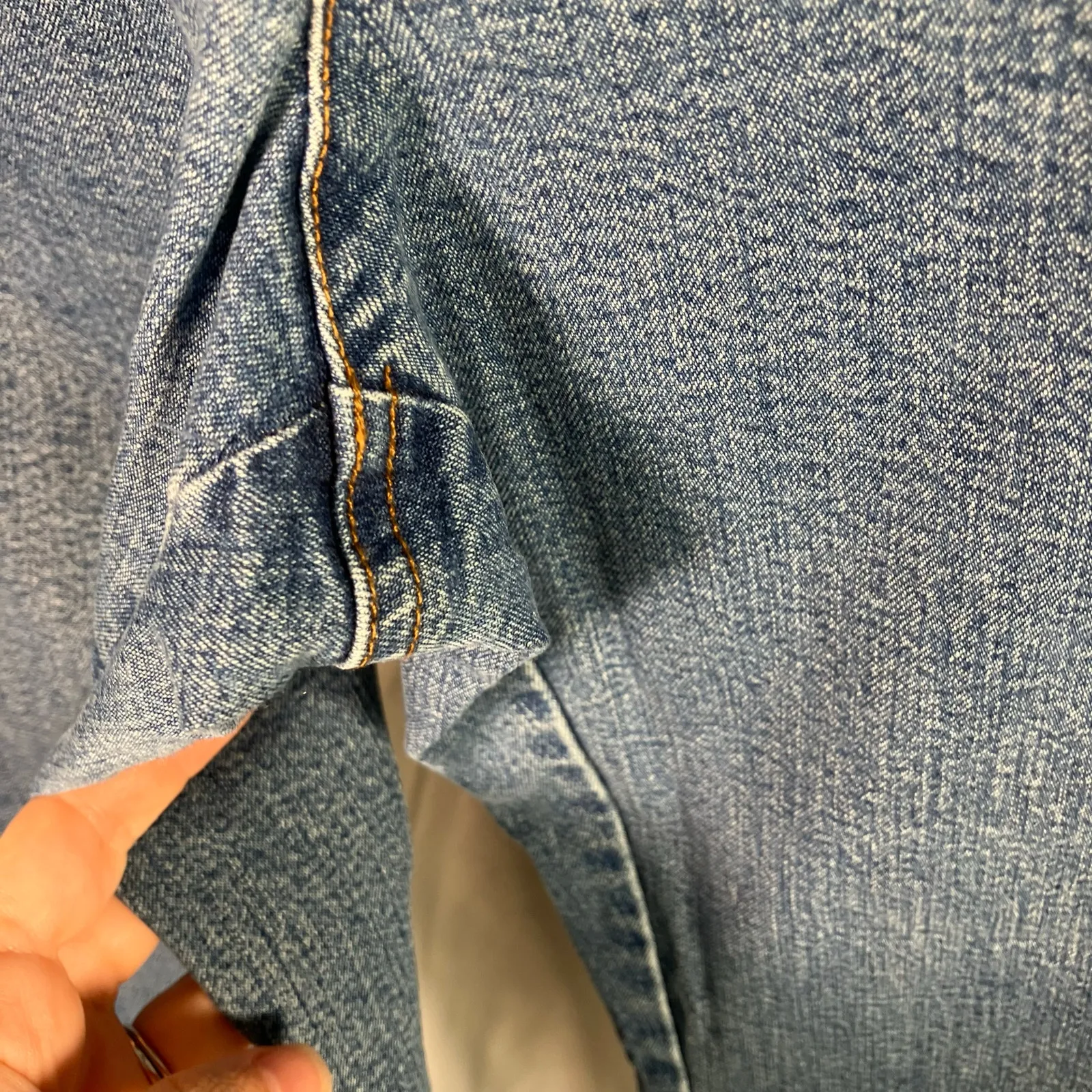 Vintage Lauren Ralph Lauren Petite Jeans Y2K‎ High Rise Tapered Mom Denim 14P - Image 6