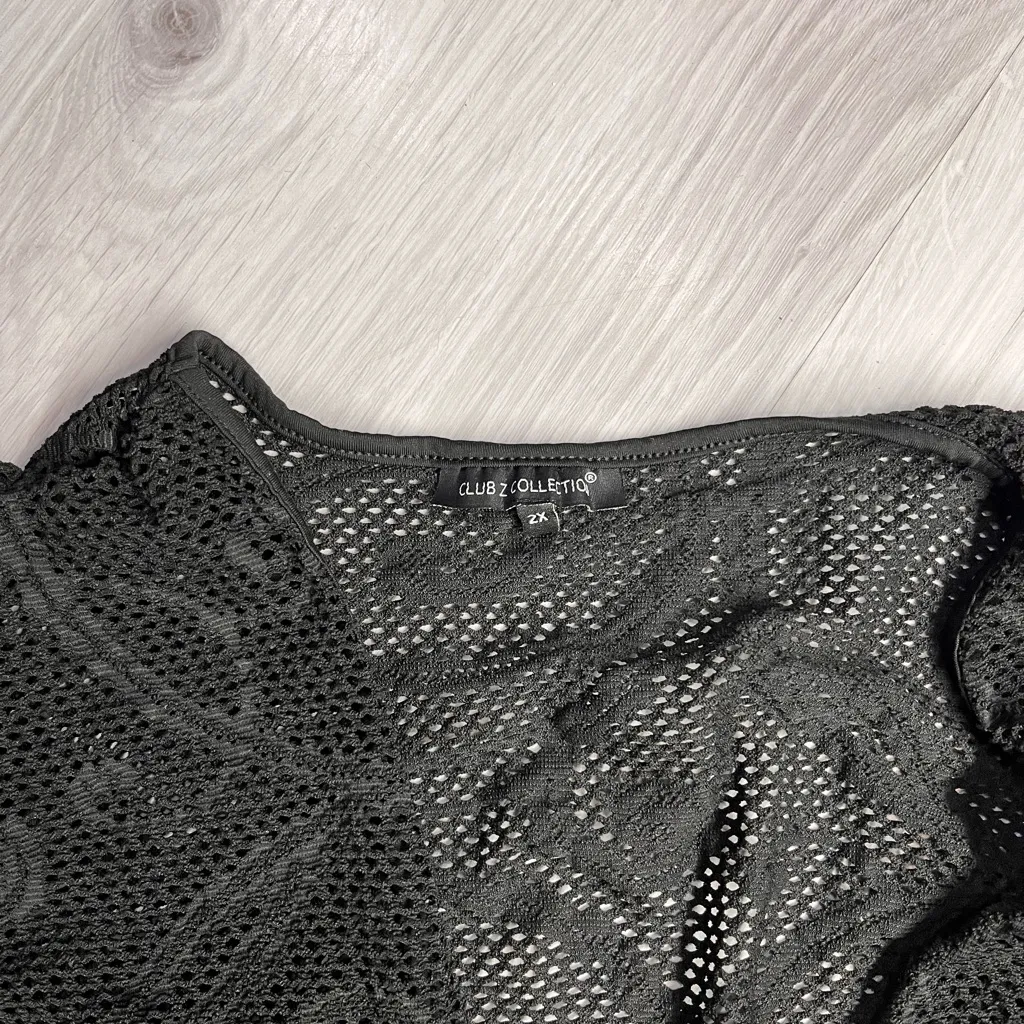 Black Lace‎ Swim Cover - Image 3