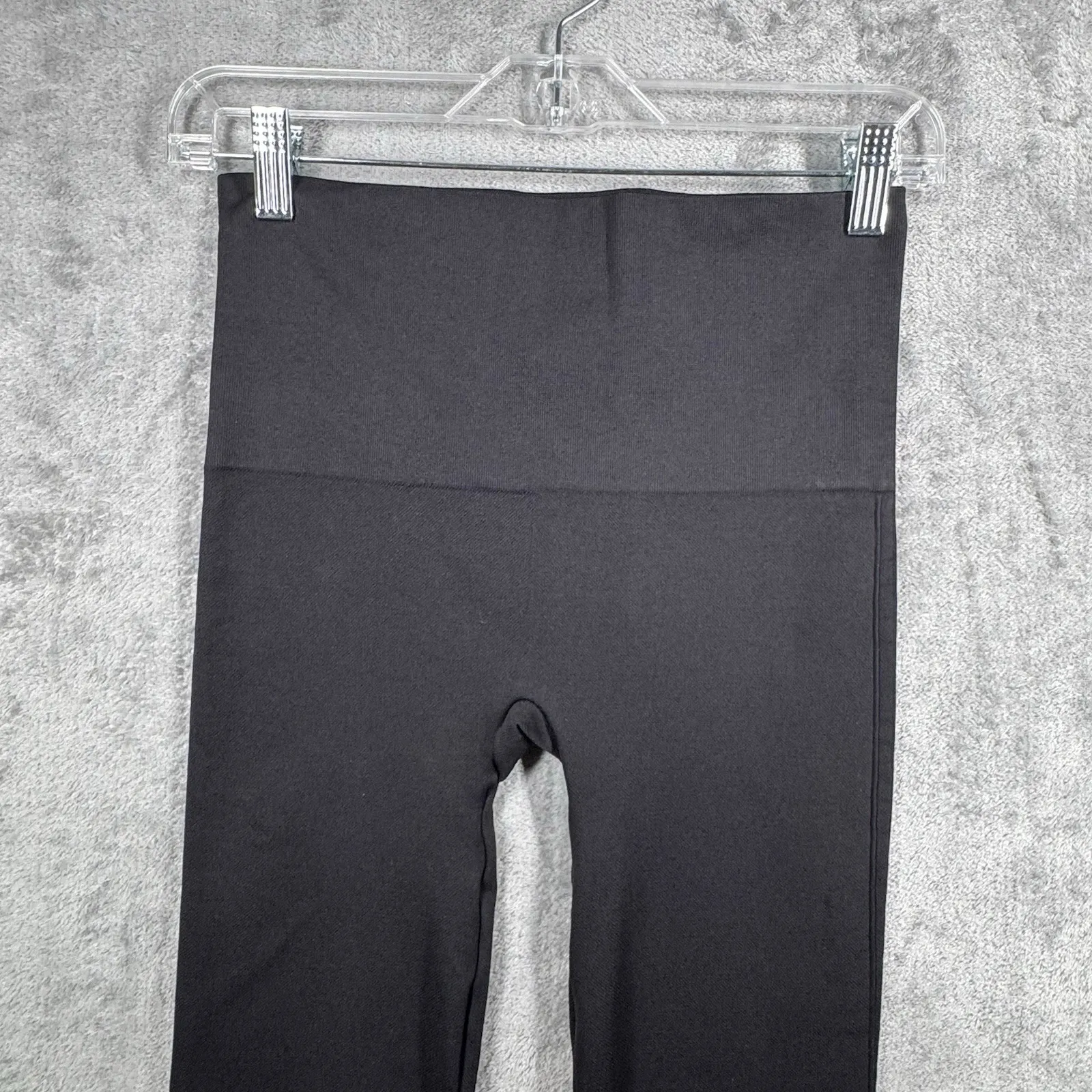 SPANX Look‎ at Me Now Leggings Large Black Seamless Shapewear Shaping Yoga Gym - Image 4