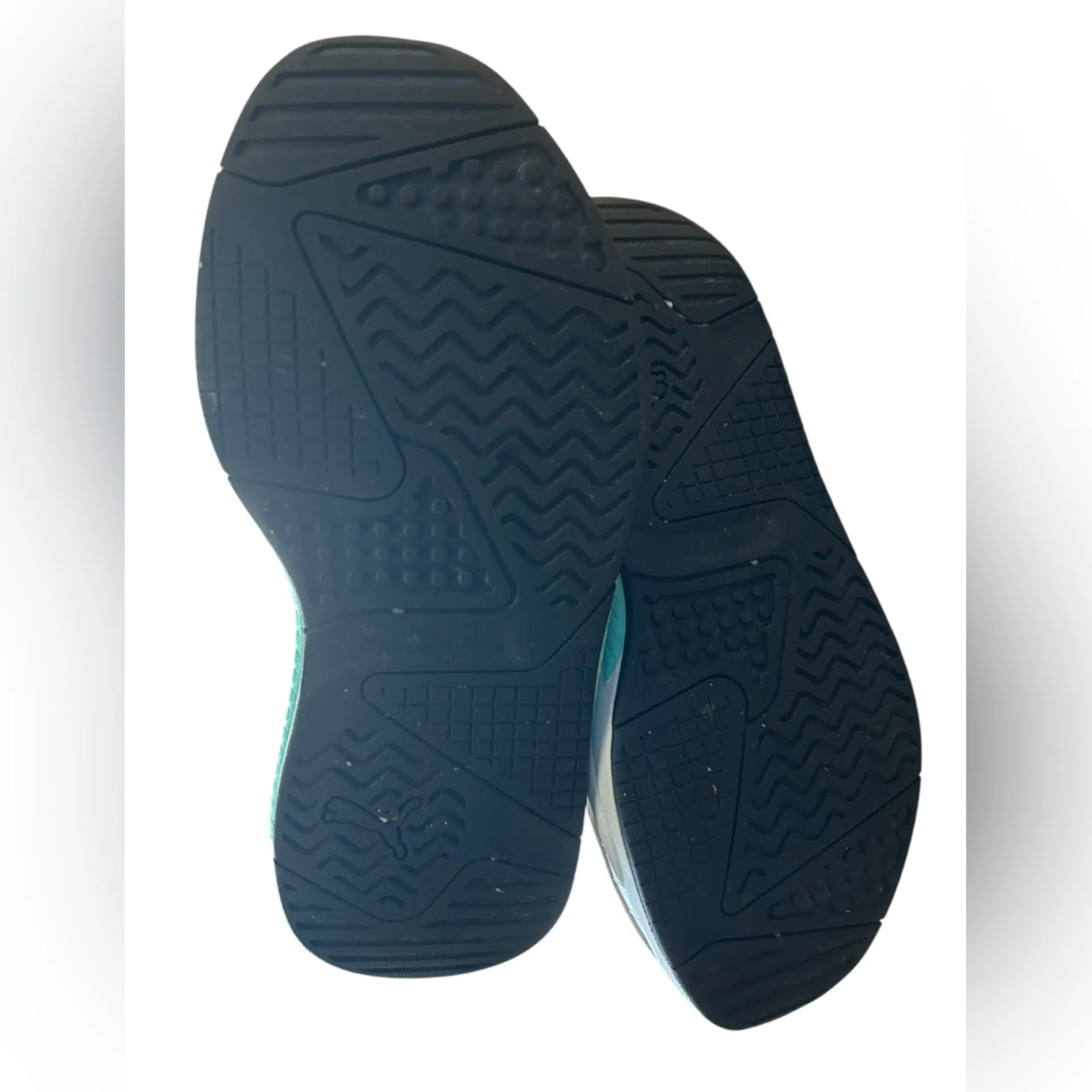 Puma RS-X³ Puzzle Sneakers White Teal Coral 6.5 (373108-17) Chunky Retro Shoes - Image 5