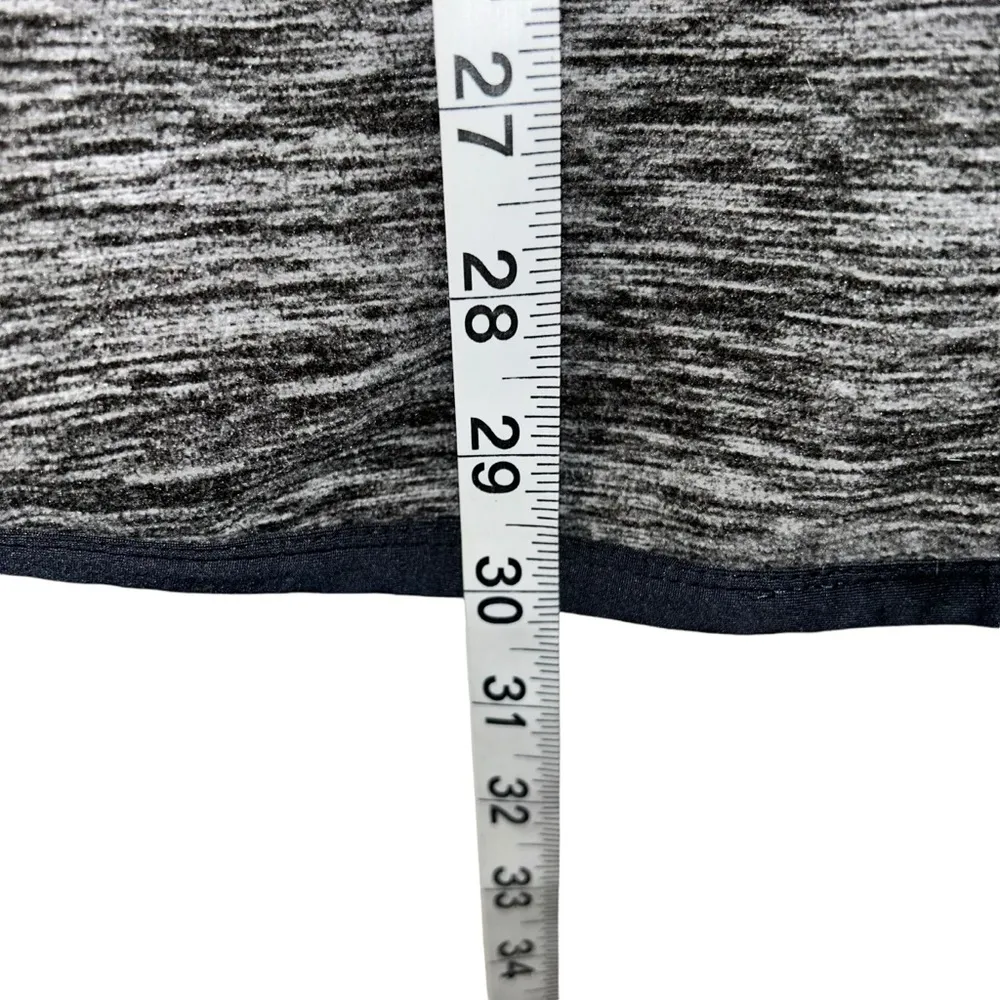 Gray & Black Fleece Design Vest Zip Up Jacket Women’s Size XL Coat Warm Style! - Image 4