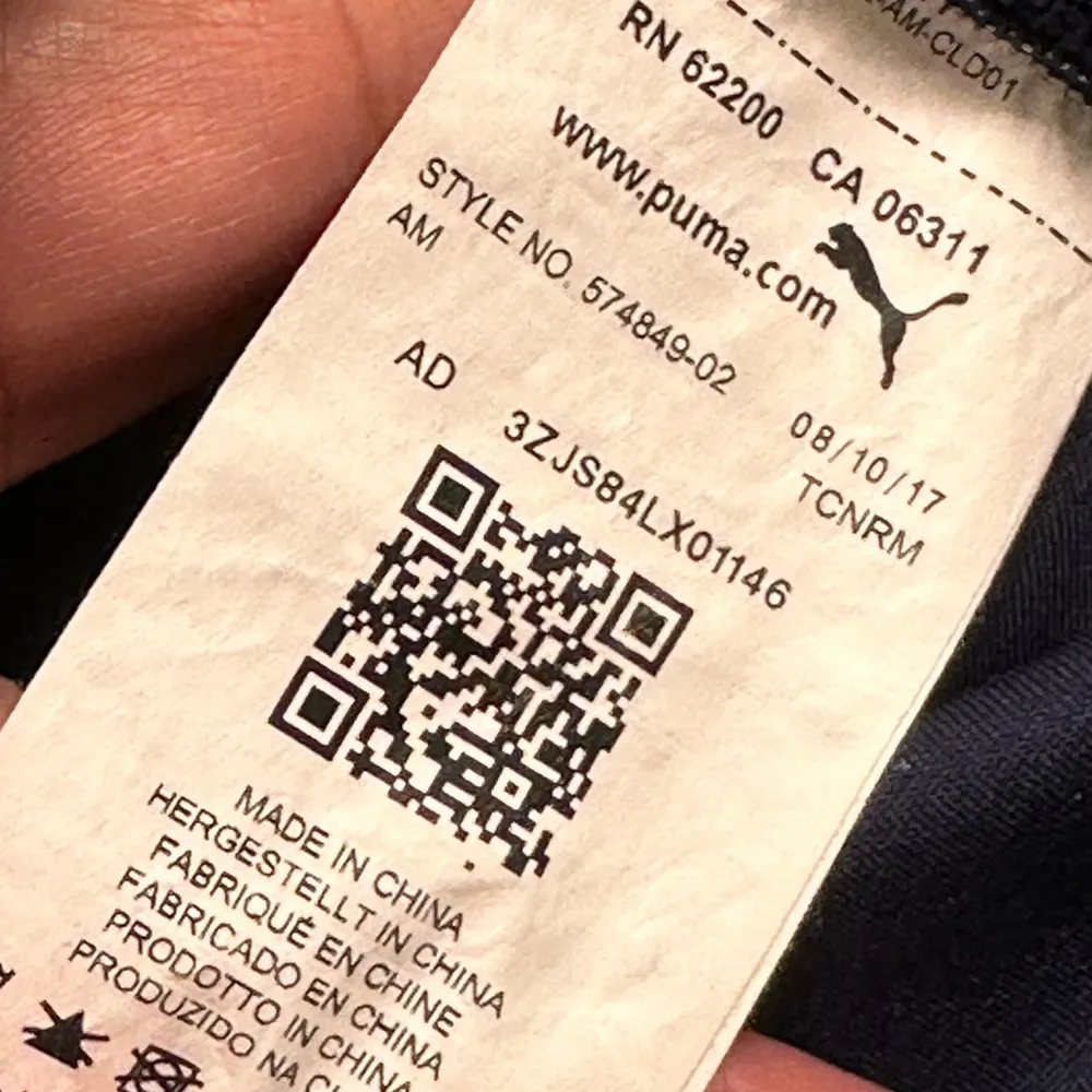 Women's Puma Tennis Golf Skort White Blue Pink Size Large EUC #7268 - Image 10