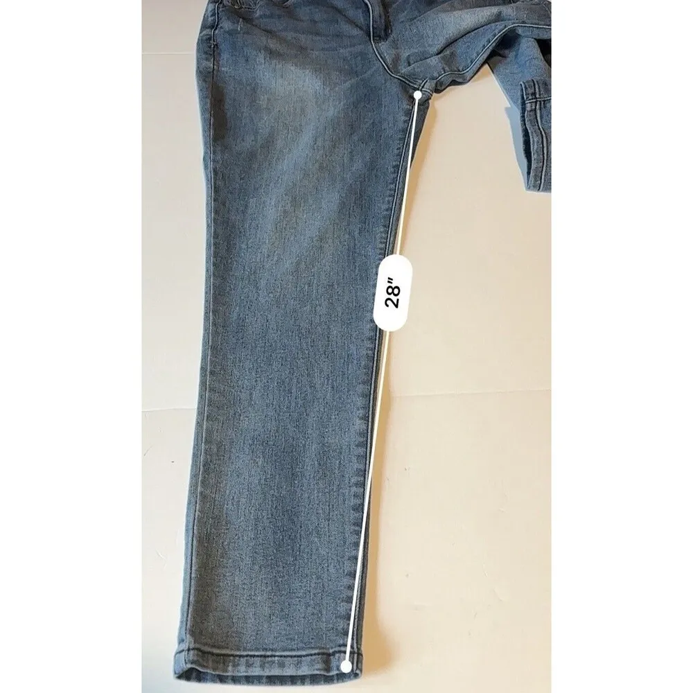 Democracy Light Wash Denim Jeans Women's Size 16 Ab Technology Style B2278N3XHXX - Image 10