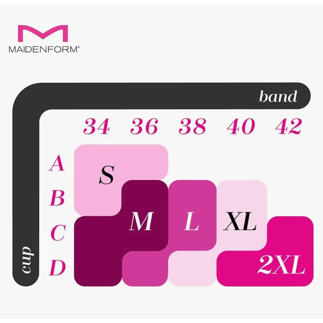 Brand New Maidenform Women's Size 2XL XXL Beige Large Trim Triangle Bra - Image 6