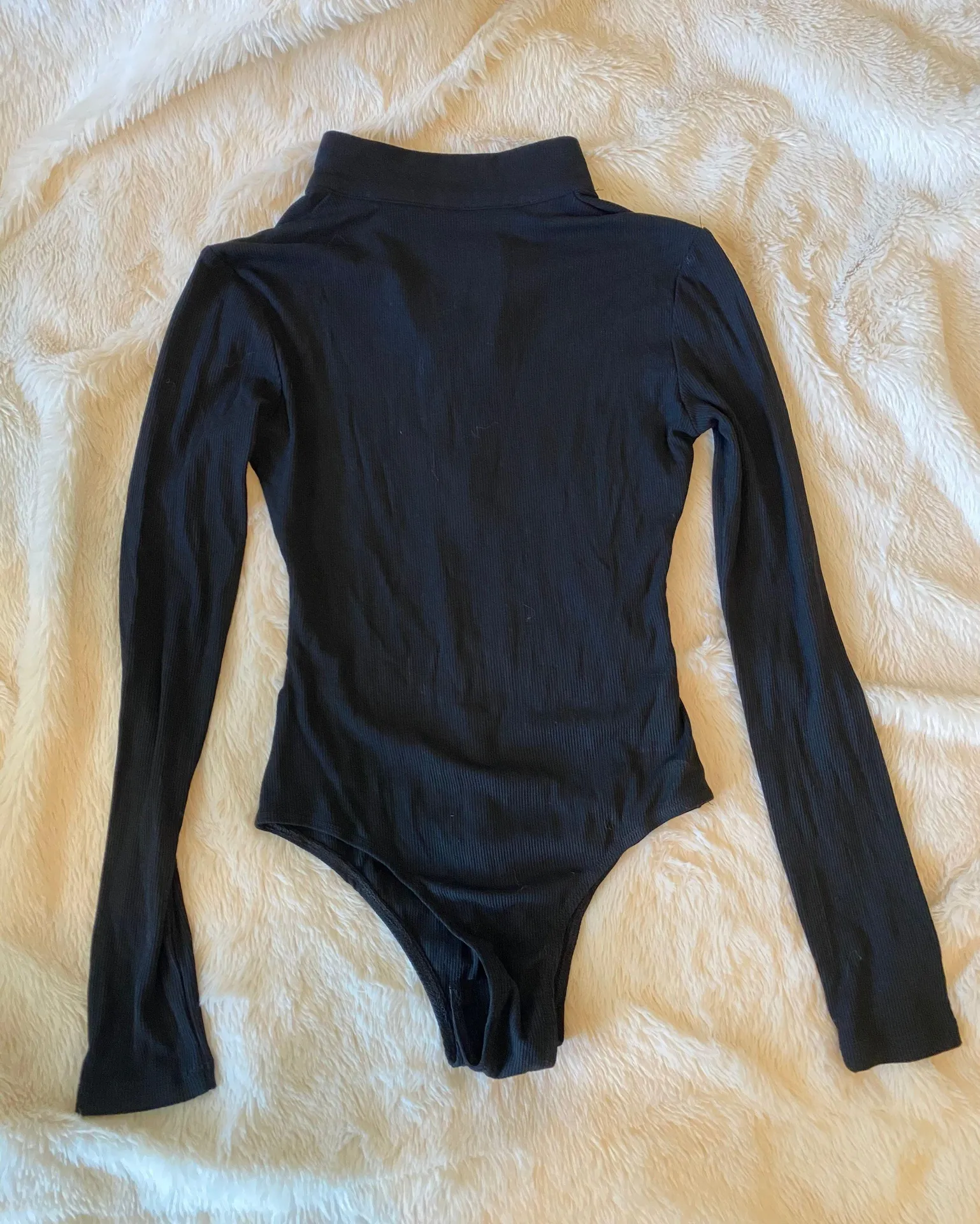 White Fox Boutique Black Bodysuit - Image 3