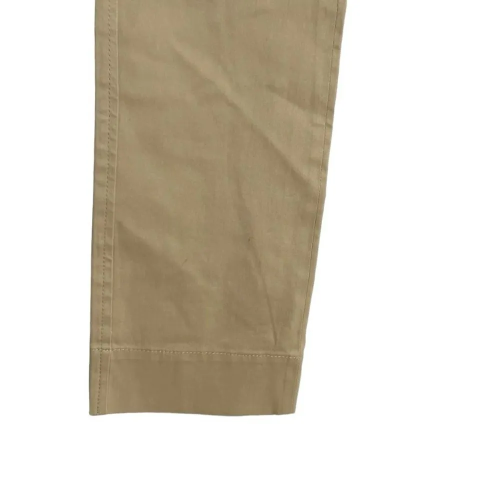 Roberto Cavalli 44 Pants Khaki Career Office Attire Classy Straight Leg Skinny - Image 3
