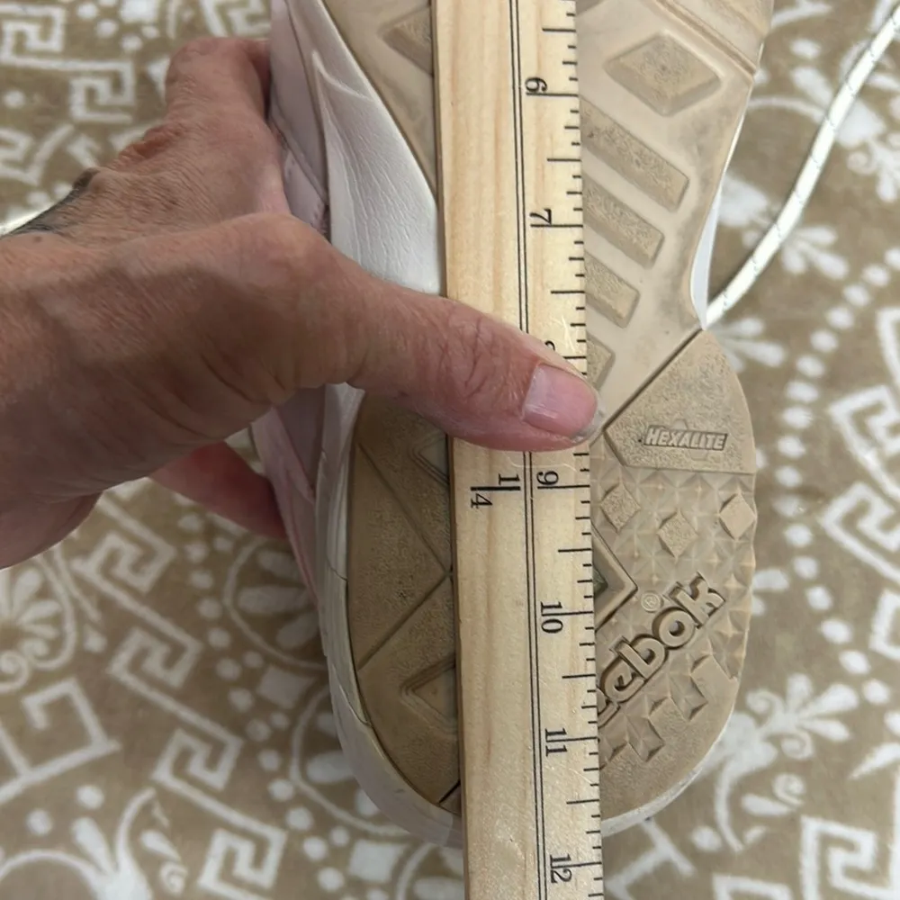 Reebok Pink and White Modern Chunky Sneakers - Image 15