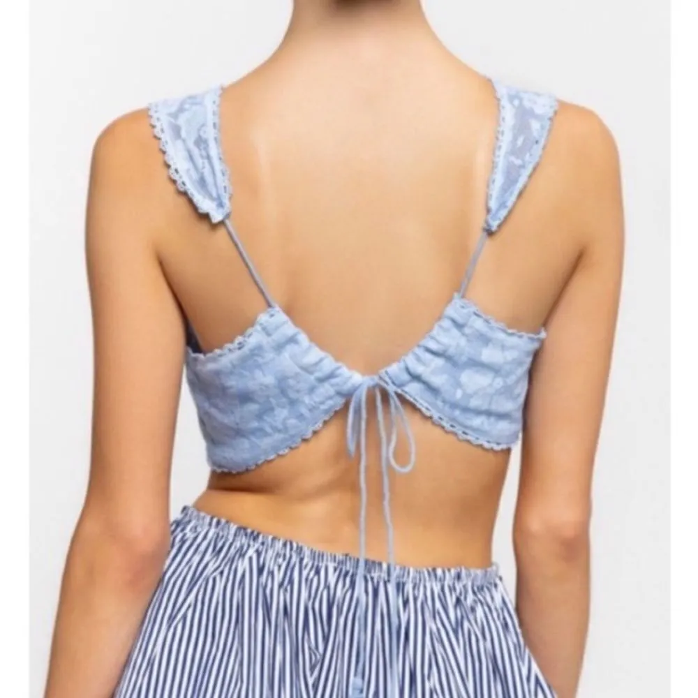 ‎POL Drawstring Lace Crop Top - Image 5