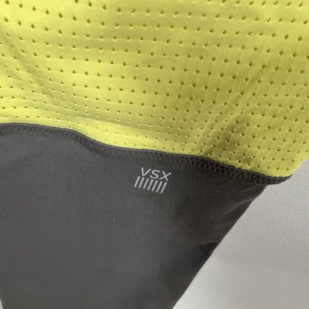VSX Sport Knockout Tight Full Length Neon Mesh Panel‎ Leggings Size L Athletic - Image 8