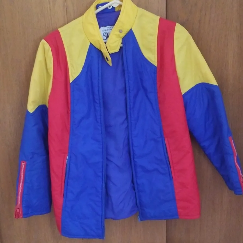 Rare Sharpee's Vintage Ski Jacket Blue - Image 6