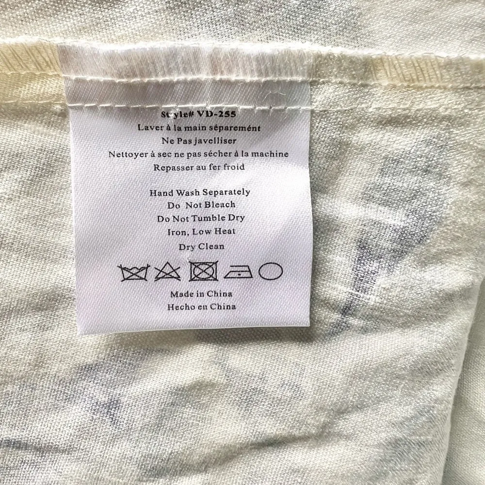 NWT V.Chapman Vera Ruffle Strap Corset Side Slit Midi Dress Size XL /14 Blue - Image 8