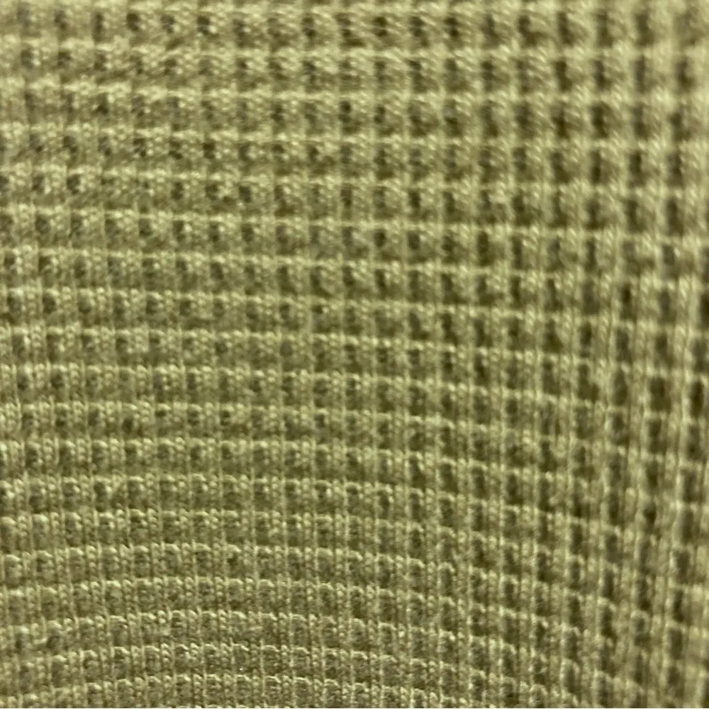 VTG JENNIFER MOORE Large ribbed Olive green Henley sweater L - Image 9