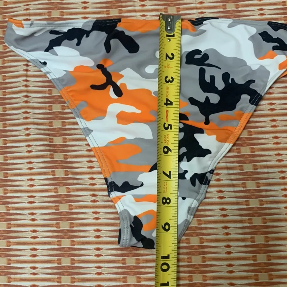 Los Angeles Apparel swim bottoms summer bathing suit camouflage cheeky bottoms - Image 5
