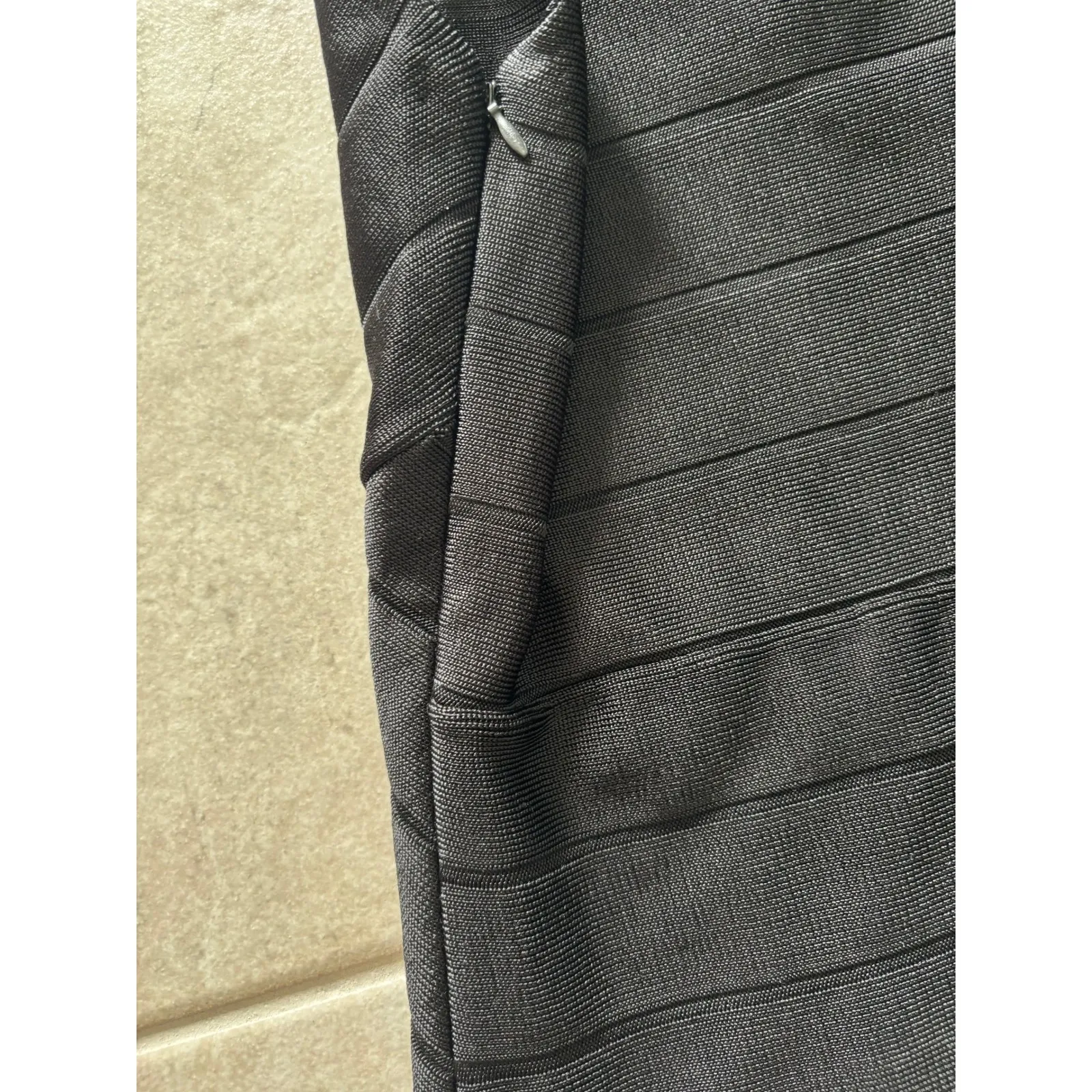 French‎ Connection Dress Womens 4 Black Bandage Midi Y2K Party Event Romantic - Image 5