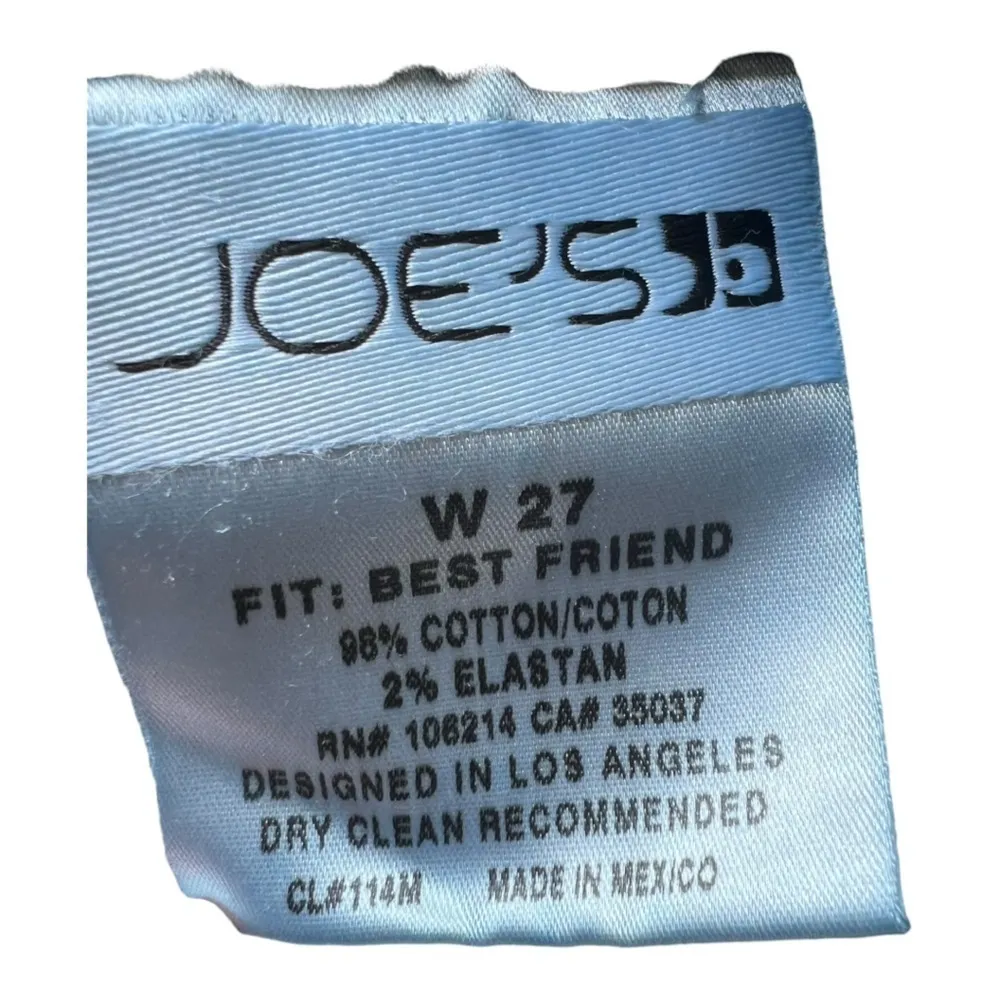 Joe's women's short fit best friend 5 pockets denim blue W27 - Image 2