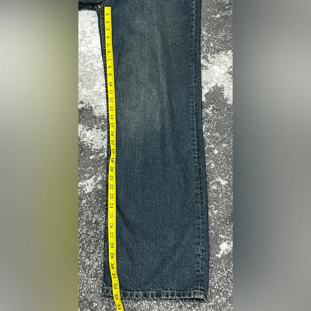 Motel Rocks wide-leg denim jeans Size W28 L34  Dark Vintage Wash - Image 7