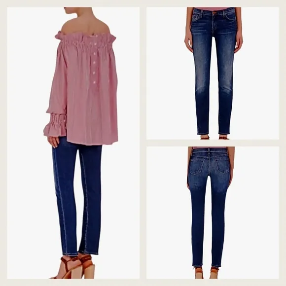 J Brand Cigarette Leg Slim Fit Stovepipe NWT $220 Size 29  J714 - Image 2