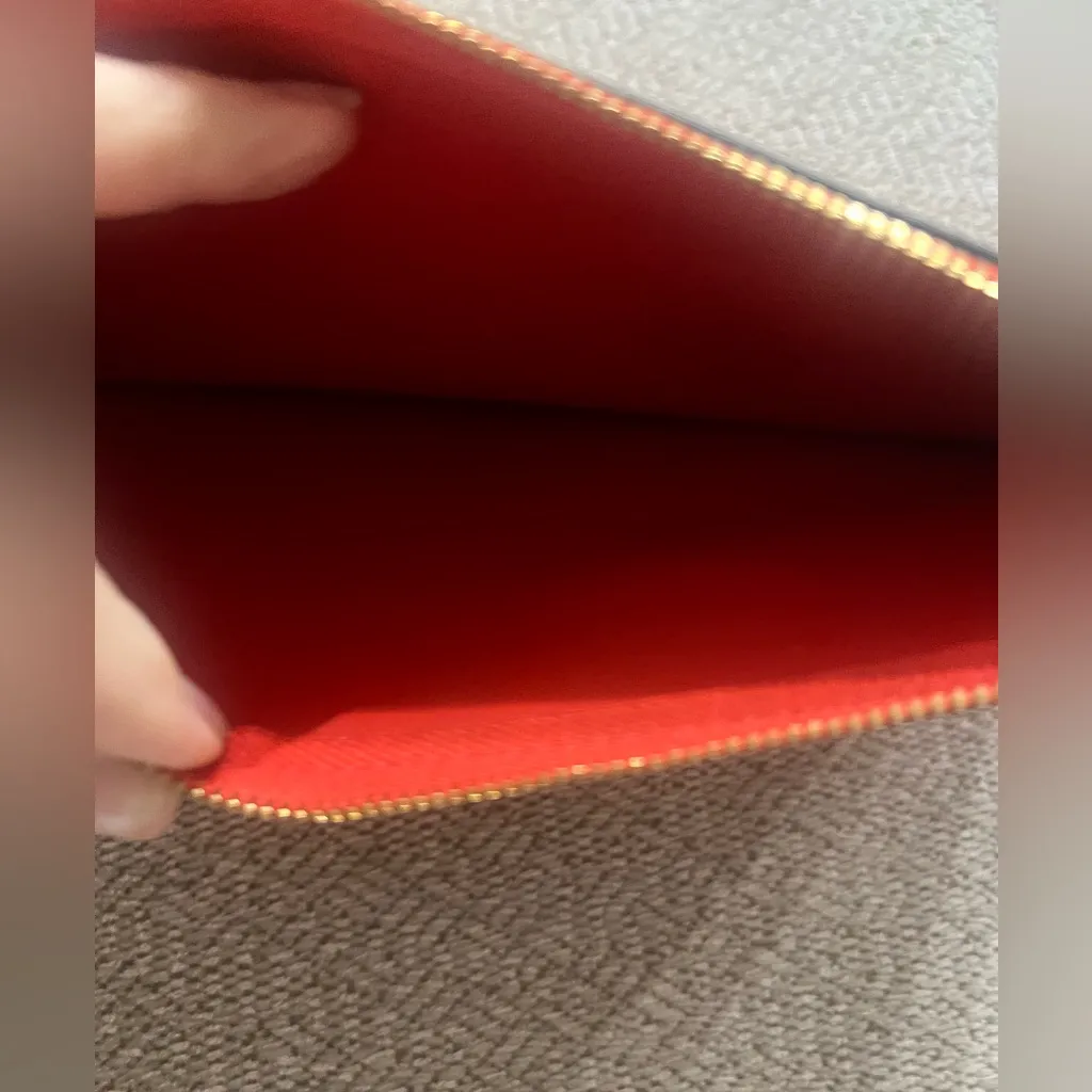 Tory Burch Red Leather pouch - Image 2