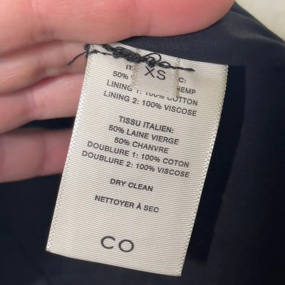 Co Peplum Cuff Jacket flared sleeves and single - Image 7