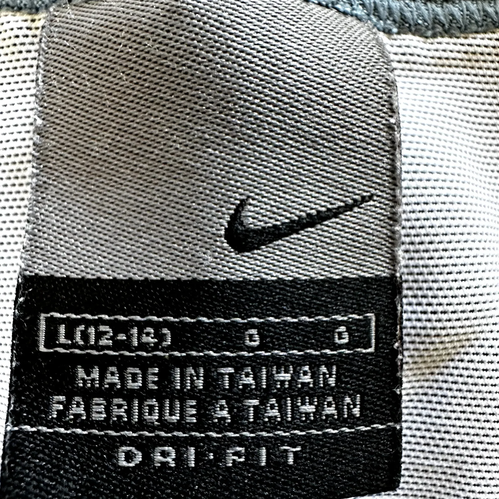 Vintage Nike Tank Top Y2K Racerback Shelf Bra Embroidered V Neck Blue Large - Image 4