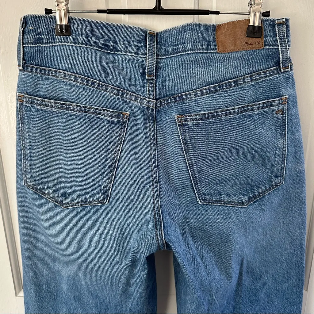 Madewell The Slouchy Boy Jean Straight Leg Relaxed Denim Jeans Size 26 - Image 6